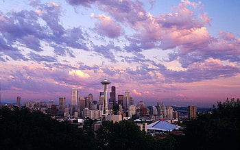 Seattle Skyline, Sky-high views, Space Needle, Stunning HD wallpaper