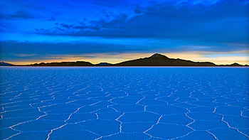 Uyuni Salt Lake , lake, sunset, nature HD wallpaper