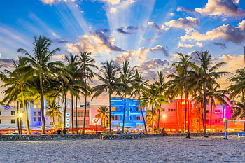Ocean Drive, Miami HD wallpaper