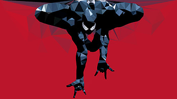 Sinister Spider Man Low Poly Art, sinister, artwork, low-poly, superheroes, digital-art HD wallpaper