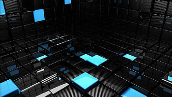 .wiki---3d-cubes-relection-PIC- HD wallpaper