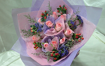 Flowers, Roses, Typography, Registration, Bouquet, Tenderness HD wallpaper