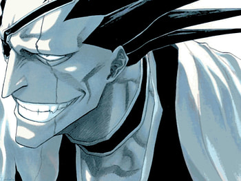 Zaraki Kenpachi, captain, bleach, anime HD wallpaper