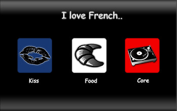 I love French.., core, love, kiss, french, food HD wallpaper