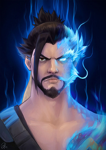 Overwatch series, Hanzo character, Overwatch comic, Dynamic HD phone wallpaper