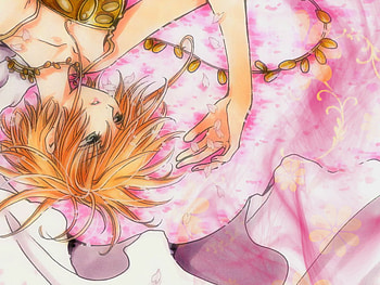 Sakura, cherry blossom, short hair, petal, tsubasa HD wallpaper