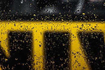 Rain, Drops, Macro, Glass HD wallpaper