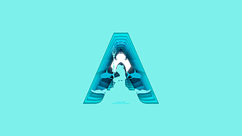 Aquaman Movie Poster In Material Design, jason-momoa, aquaman-movie, aquaman, artist, artwork, movies, 2018-movies, reddit, digital-art, minimalism, logo HD wallpaper