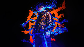 Megumi Fushiguro Guardian, megumi-fushiguro, anime, artwork, dark, digital-art, art, artist HD wallpaper