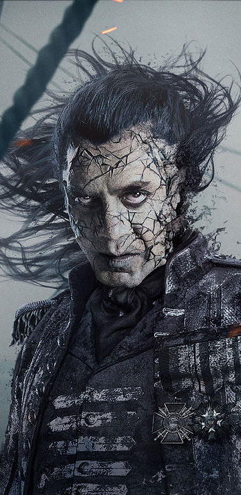 Captain Salazar, Pirate's revenge, Samsung Galaxy , Movie characters HD phone wallpaper