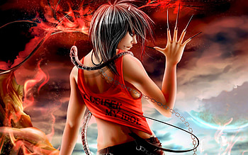 Fantasy, Demons HD wallpaper