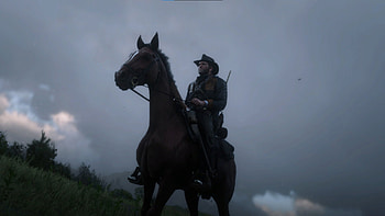 Red Dead Redempiton 2 Rain, video game, Red Dead Redemption 2 HD wallpaper