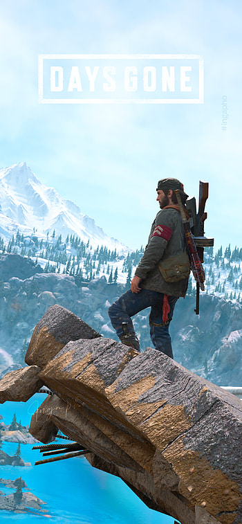 Days Gone, play, ps4, sky, game, mountains, playstation, ps5, ingapho, daysgone, games, deek HD phone wallpaper