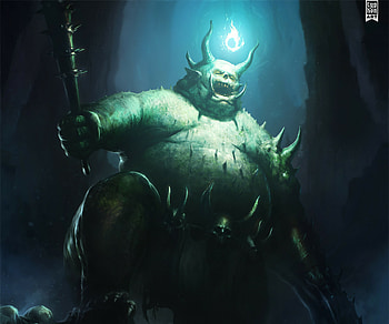 Blind Demon, dark, demon HD wallpaper