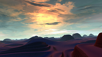 Scifi Nature, scifi, artist, nature, artwork HD wallpaper