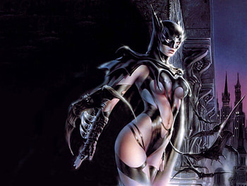 Warrior Of The Night, comic, girls HD wallpaper