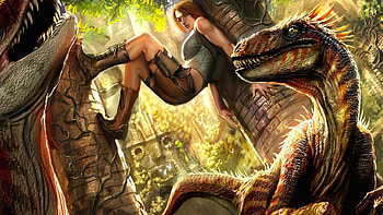 ARK Survival Evolved, , Immerse in nature, Creature encounters HD wallpaper