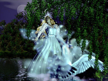 ~Bling of Fairy~, fairy, girl, abstract, fantasy HD wallpaper