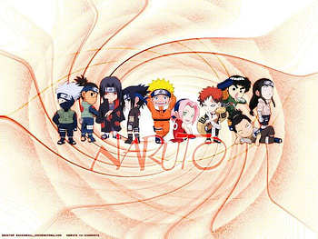 Chibi Naruto, sasuke, neji, itachi, gaara, lee, chibi, kakashi, sakura, naruto, iruka HD wallpaper