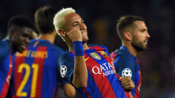 Friends reunited - Messi, Suarez & Neymar bring back feelgood factor as Barca crush Celtic - Goal.com HD wallpaper