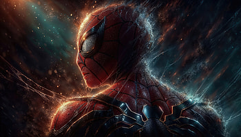 Galactic Guardian Spiderman The Web Guru, spiderman, superheroes, artist, artwork, digital-art, deviantart HD wallpaper