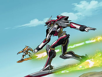 Eureka Seven Surfing Mechs, surfing, sky, eureka seven, mecha HD wallpaper