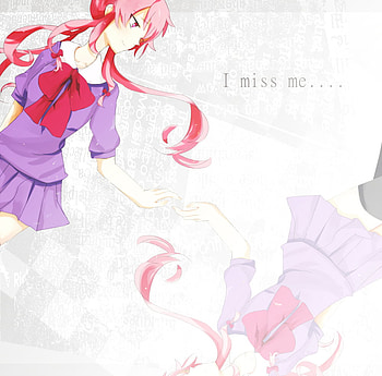 Yuno Gasai, nikki, mirai, yuno, anime HD wallpaper
