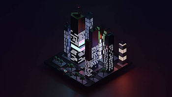the lost city block, darkness, city, life, lost HD wallpaper