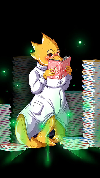 Alphys, video game, Undertale HD phone wallpaper