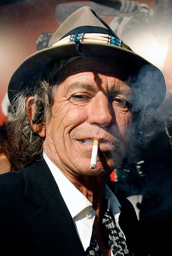 Keith Richards, No more smoking HD phone wallpaper