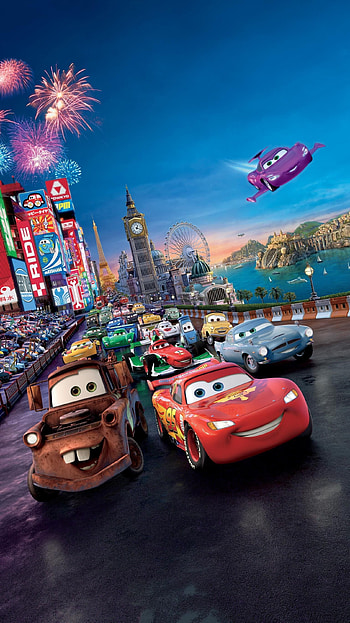 Lightning McQueen, , Cartoon, Lightning HD phone wallpaper