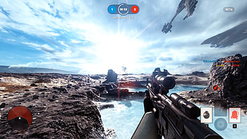 Star Wars Battlefront PC Multiplayer Gameplay Beta 60 FPS - YouTube HD wallpaper