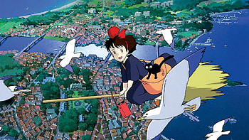 Kiki's Delivery Service, Studio Ghibli, Witch's delivery, Magical broomstick HD wallpaper