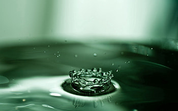 Drops, Macro, Spray, Form HD wallpaper