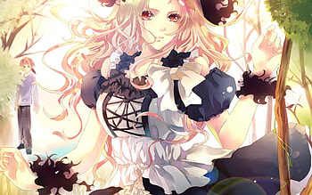 Anime mouse girl, cute, girl, mouse girl, anime HD wallpaper