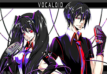 Zatsune Twins, miku, vocaloid, mikuo, zatsune HD wallpaper
