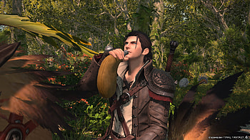 Final Fantasy XIV: Dawntrail Adventure -, video game, Final Fantasy XIV: Dawntrail HD wallpaper