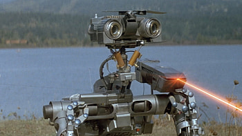 Short Circuit, Robot adventure, Lightning strikes HD wallpaper