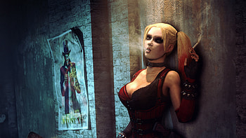 Harley Quinn Smoking Cigarette, harley-quinn, artwork, superheroes HD wallpaper