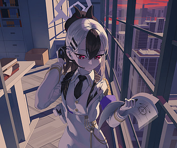 Onikata Kayoko, Onikata Kayoko, video game, Blue Archive HD wallpaper