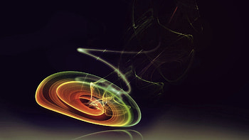 Abstract, Smoke, Lines, Colorful, Colourful, Oval HD wallpaper