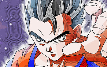 Gohan, , portrait, DBS, Dragon Ball Super, Dragon Ball, DBS characters, Gohan DBS, vector art, Granolah , Gohan Dragon Ball HD wallpaper