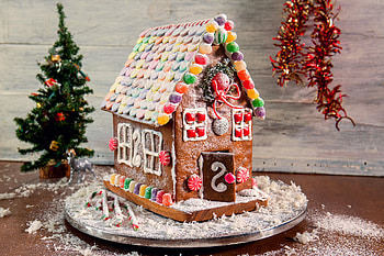 Jelley beans, Gingerbread House HD wallpaper