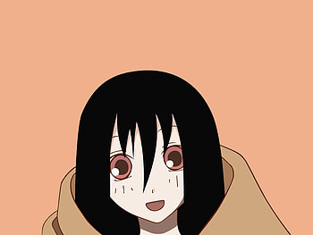 Anime, Young, Smile, Girl, Face, Brunette HD wallpaper