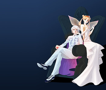 Diamond ♡ Serenity, blond hair, prince diamond, blonde, sailormoon, nice, wing, couple, short hair, blonde hair, female, handsome, sexy, sweet, gorgeous, hot, girl, anime girl, tiara, anime, pretty, sailor moon, white hair, romantic, guy, lovely, lover, black, cute, dress, neo queen serenity, long hair, royalty, serenity, crown, bishoujo senshi sailor moon, male, wings, blond, hite hair, romance, dark, elegant, boy, love, silve hair, gown HD wallpaper