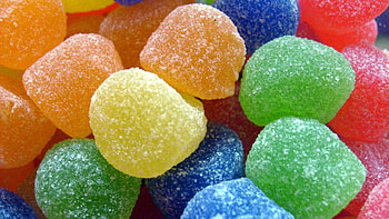 Sugar rush sensation, Irresistible candies, Heavenly dessert, Satisfying indulgence HD wallpaper