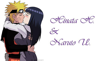 Naruto & Hinata, uzumaki, hyuga, naruto and hinata, naruto, kissing, making out, hinata HD wallpaper