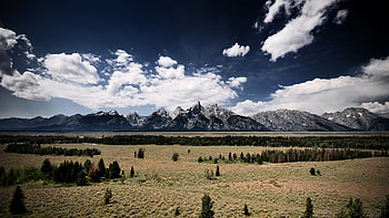 Mountain, , Cloud, Sky HD wallpaper