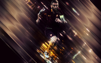 Daniele De Rossi, Legend, AS Roma, Italian, Soccer HD wallpaper