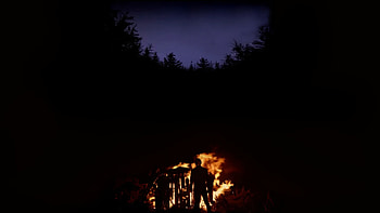 Return of the Jedi — Luke & Anakin at the Funeral Pyre, Anakin Skywalker, Luke Skywalker, movie, Star Wars Episode VI: Return Of The Jedi HD wallpaper